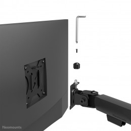 Neomounts DS60-600BL1 monitorin kiinnike ja jalusta 81,3 cm (32") Vastaanotto musta