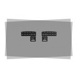 Neomounts WL30-265BL1 TV-kiinnike 2,16 m (85") musta