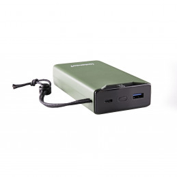 Intenso 7332057 akku- ja paristolaturi Litium polymeeri (LiPo) 20000 mAh Vihreä