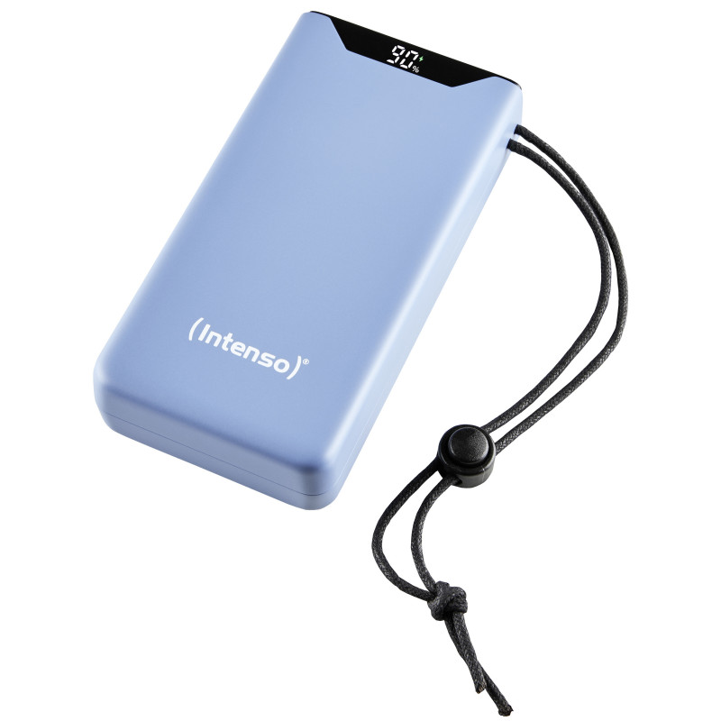 Intenso 7332055 akku- ja paristolaturi Litium polymeeri (LiPo) 20000 mAh Sininen