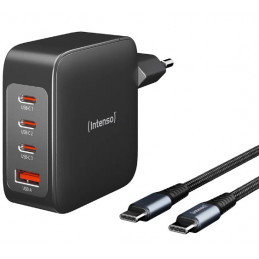 Intenso 7814010 virta-adapteri ja vaihtosuuntaaja Sisätila 140 W musta