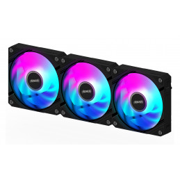 GIGABYTE AORUS EZ CHAIN FAN 120 (3-Pack) Emolevy Tuuletin 12 cm musta 3 kpl