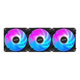 GIGABYTE AORUS EZ CHAIN FAN 120 (3-Pack) Emolevy Tuuletin 12 cm musta 3 kpl