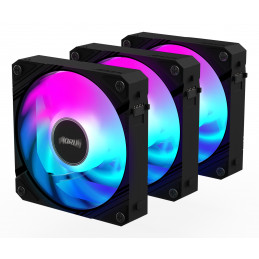 GIGABYTE AORUS EZ CHAIN FAN 120 (3-Pack) Emolevy Tuuletin 12 cm musta 3 kpl