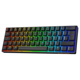 Deltaco Gaming DK470 60% mekaaninen näppäimistö, hot-swap Gateron-kytkimet
