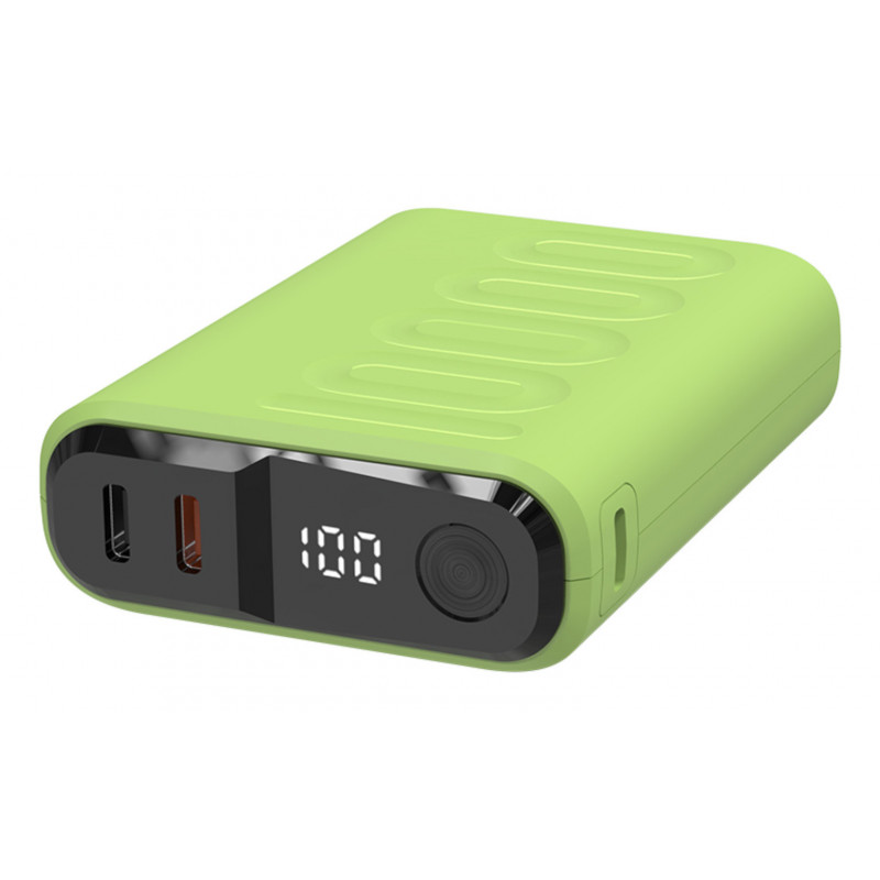 RealPower PB-10000C PD+ 10000 mAh Vaaleanvihreä