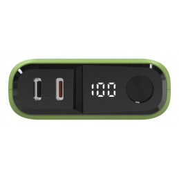 RealPower PB-10000C PD+ 10000 mAh Vaaleanvihreä