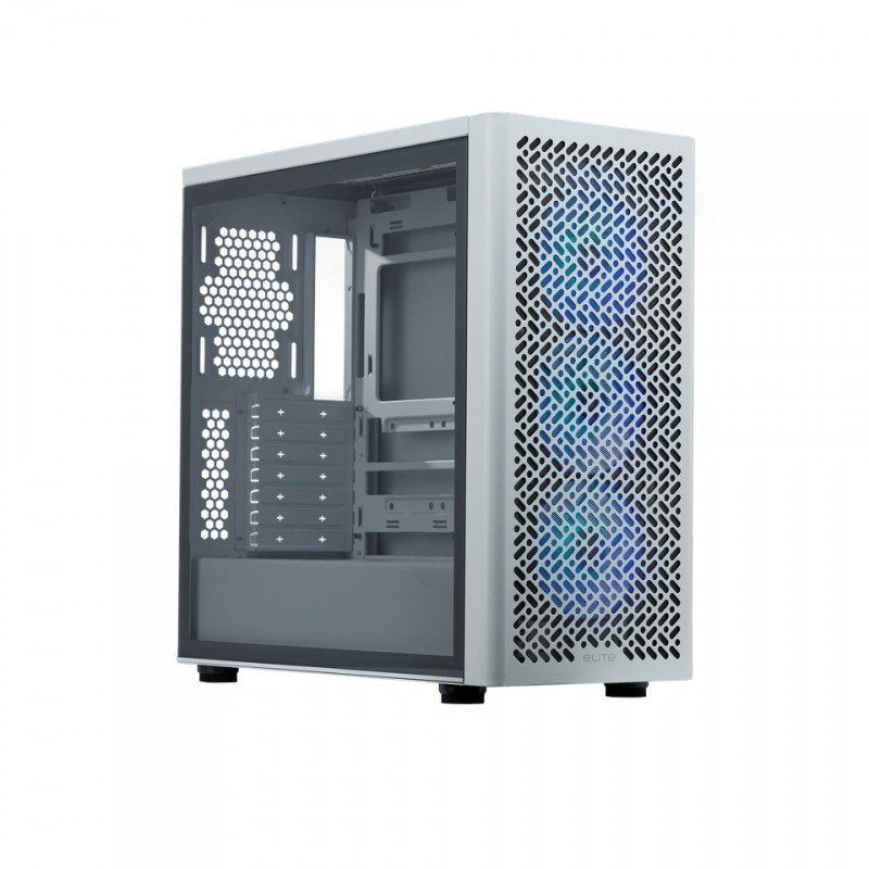 Cooler Master Elite 502 Midi Tower Valkoinen