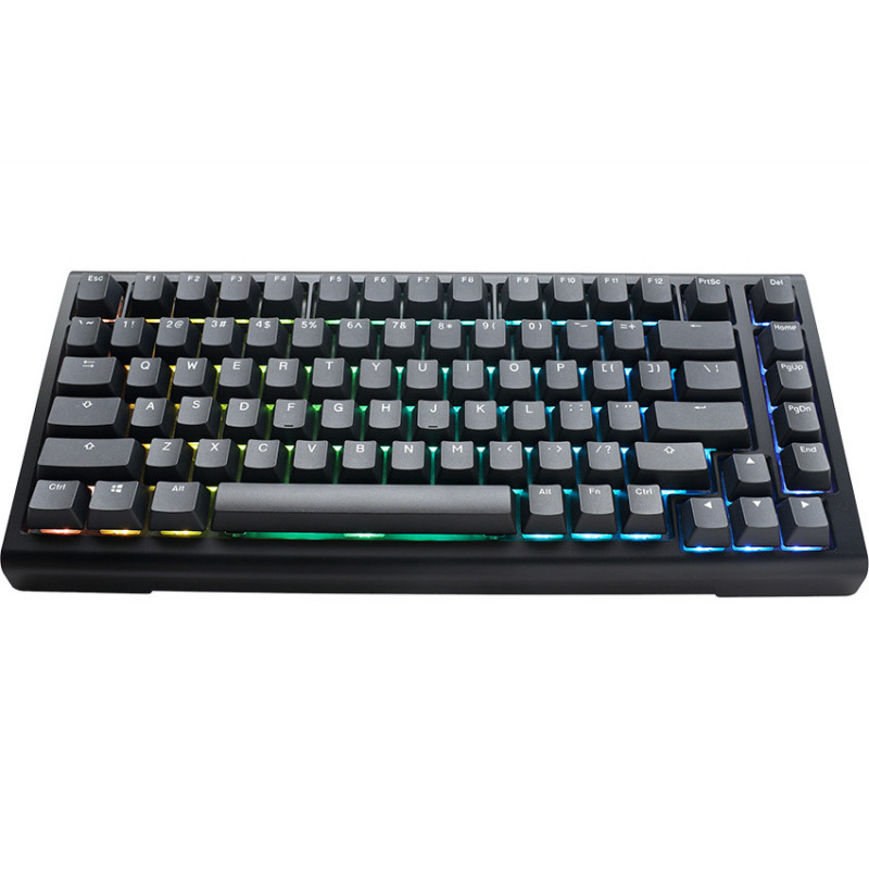 Ducky Tinker 75 näppäimistö Pelaaminen USB Pohjoismainen musta