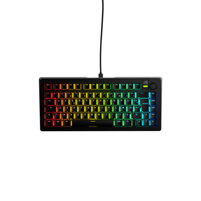 Glorious Gaming GMMK 3 75% Prebuilt näppäimistö Pelaaminen USB musta