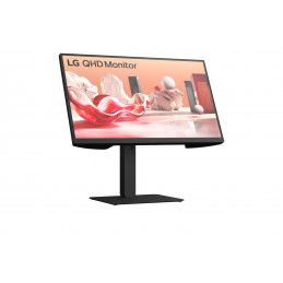 LG 27BA75QB-B.AEU tietokoneen litteä näyttö 68,6 cm (27") 2560 x 1440 pikseliä Wide Quad HD LED musta