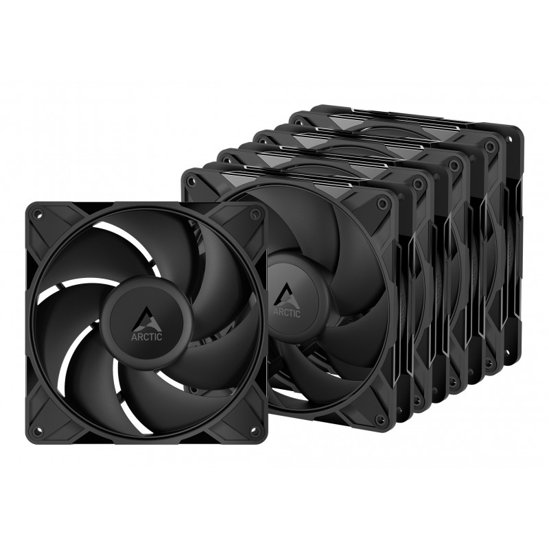 ARCTIC P14 Pro PST Tietokonekotelo Tuuletin 14 cm musta 5 kpl