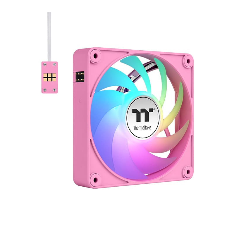 Thermaltake CT140 EX ARGB Tietokonekotelo Ilmanjäähdytin 14 cm Vaaleanpunainen