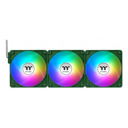 Thermaltake CT140 EX ARGB Sync PC Tietokonekotelo Tuuletin 14 cm Vihreä 3 kpl