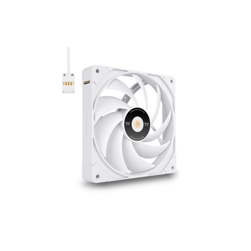 Thermaltake EX14 Pro Tietokonekotelo Tuuletin 14 cm Valkoinen 3 kpl