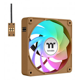 Thermaltake CT120 EX Reverse ARGB Sync PC Tietokonekotelo Tuuletin 12 cm Ruskea, Hiekka 3 kpl