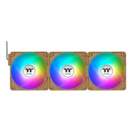 Thermaltake CT120 EX Reverse ARGB Sync PC Tietokonekotelo Tuuletin 12 cm Ruskea, Hiekka 3 kpl