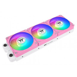 Thermaltake CL-F225-PL12PK-A Tietokoneen jäähdytysjärjestelmä Tietokonekotelo Ilmanjäähdytin 12 cm Vaaleanpunainen 3 kpl