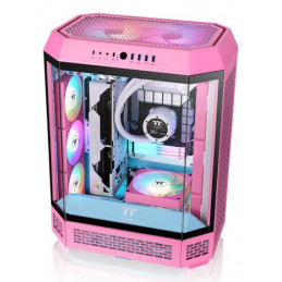 Thermaltake CL-F225-PL12PK-A Tietokoneen jäähdytysjärjestelmä Tietokonekotelo Ilmanjäähdytin 12 cm Vaaleanpunainen 3 kpl