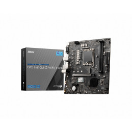 MSI PRO H610M-G WIFI DDR4 emolevy Intel H610 LGA 1700 mikro ATX