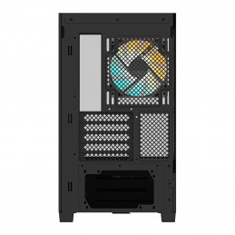 GIGABYTE C201 PANORAMIC Midi Tower musta