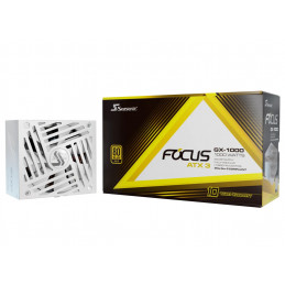 Seasonic Focus GX-1000 virtalähdeyksikkö 1000 W 20+4 pin ATX ATX Valkoinen