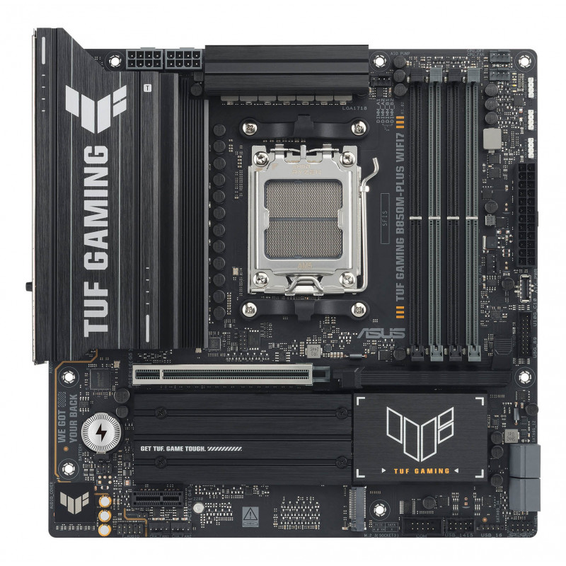ASUS TUF GAMING B850M-PLUS WIFI7 AMD B850 Pistoke AM5 mikro ATX