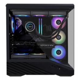 Lian Li Vector V100 Midi Tower musta, Läpinäkyvä