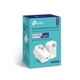 TP-LINK TL-PA7017P KIT PowerLine-verkkosovitin 1000 Mbit s Ethernet LAN Valkoinen 2 kpl