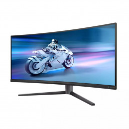 Philips Evnia 34M2C6500 00 tietokoneen litteä näyttö 86,4 cm (34") 3440 x 1440 pikseliä Wide Quad HD QD-OLED Harmaa