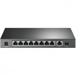 TP-LINK TL-SG1210P Gigabit Ethernet (10 100 1000) Power over Ethernet -tuki Harmaa