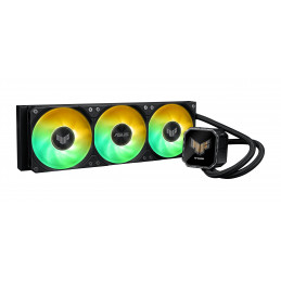 ASUS TUF Gaming LC III 360 ARGB LCD Suoritin All-in-one-nesteenjäähdytin 12 cm musta 1 kpl