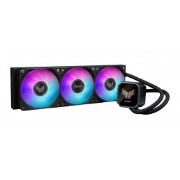 ASUS TUF Gaming LC III 360 ARGB LCD Suoritin All-in-one-nesteenjäähdytin 12 cm musta 1 kpl