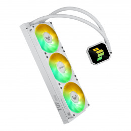 ASUS TUF Gaming LC III 360 ARGB White Edition Tietokonekotelo All-in-one-nesteenjäähdytin 12 cm Valkoinen