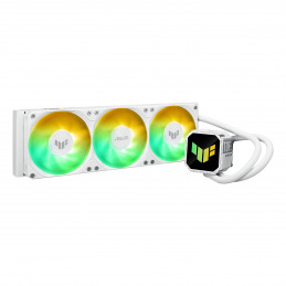 ASUS TUF Gaming LC III 360 ARGB White Edition Tietokonekotelo All-in-one-nesteenjäähdytin 12 cm Valkoinen