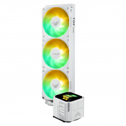 ASUS TUF Gaming LC III 360 ARGB White Edition Tietokonekotelo All-in-one-nesteenjäähdytin 12 cm Valkoinen