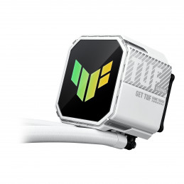 ASUS TUF Gaming LC III 360 ARGB White Edition Tietokonekotelo All-in-one-nesteenjäähdytin 12 cm Valkoinen