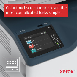 Xerox C235, A4, 22 s min, langaton, kopiointi tulostus skannaus faksaus, PS3 PCL5e 6 ADF, 2 alustaa, yht. 251 arkkia