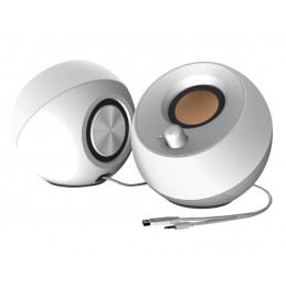 Creative Labs Pebble Valkoinen Langallinen 4,4 W