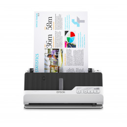 Epson DS-C490 ADF + arkinsyöttöskanneri 600 x 600 DPI A4 musta, Valkoinen