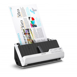 Epson DS-C490 ADF + arkinsyöttöskanneri 600 x 600 DPI A4 musta, Valkoinen