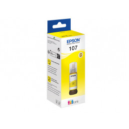 Epson 107 mustekasetti 1 kpl Alkuperäinen Keltainen