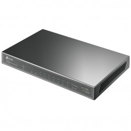 TP-LINK TL-SG1210P Gigabit Ethernet (10 100 1000) Power over Ethernet -tuki Harmaa