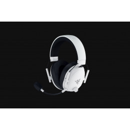 Razer BlackShark V3 Kuulokkeet Langallinen & langaton Pääpanta Pelaaminen USB A-tyyppi Bluetooth Valkoinen