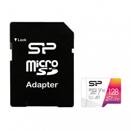 Silicon Power Elite 128 GB MicroSDXC UHS-I Luokka 10