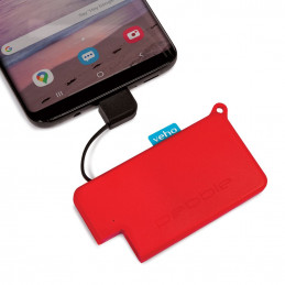 Veho Pokket Litium polymeeri (LiPo) 1000 mAh Punainen