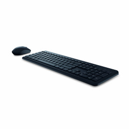 DELL KM3322W näppäimistö Sisältää hiiren Office Langaton RF QWERTY Pohjoismainen musta