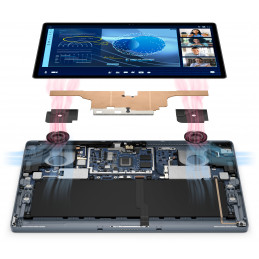DELL Latitude 7350 Detachable Intel Core Ultra 7 164U Hybridi (2-in-1) 33 cm (13") Kosketusnäyttö 3K 16 GB LPDDR5x-SDRAM 512 GB