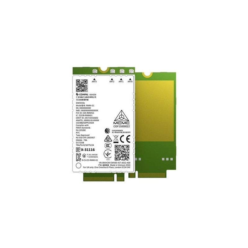 DELL DW5933E Sisäinen WWAN 4670 Mbit s
