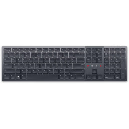 DELL KB900 näppäimistö Office RF Wireless + Bluetooth QWERTY Pohjoismainen Grafiitti
